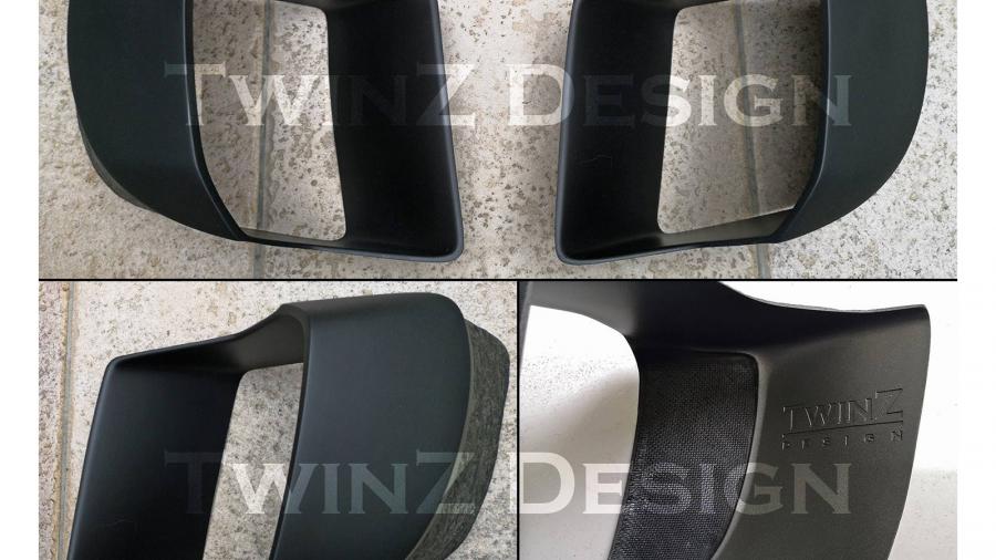 300ZX - Bumper Inserts Type 2 (for P-Spec 1 v2 front bumper